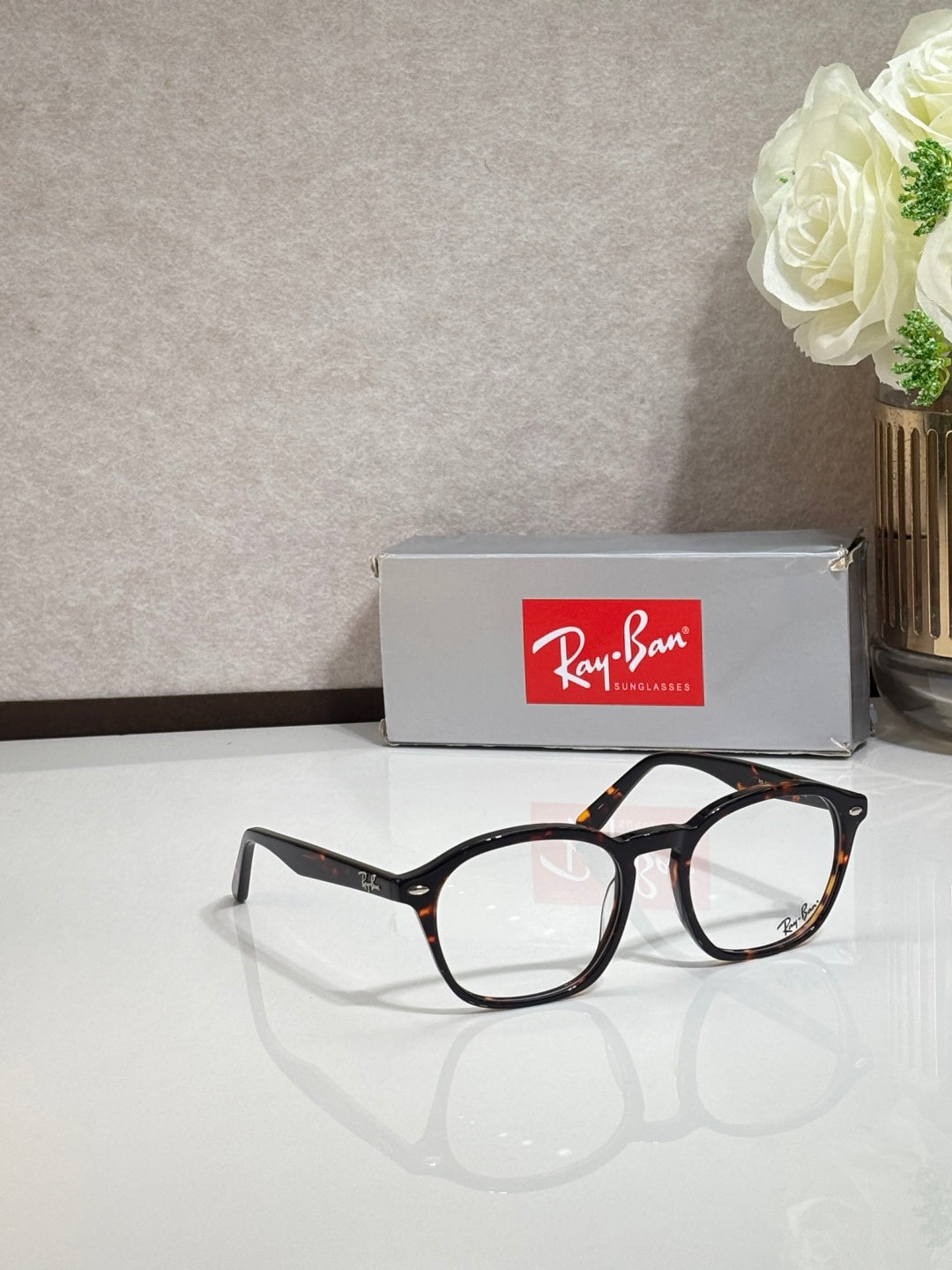 Ray-Ban RB5451 Eyeglasses | Classic Square Frame | Unisex