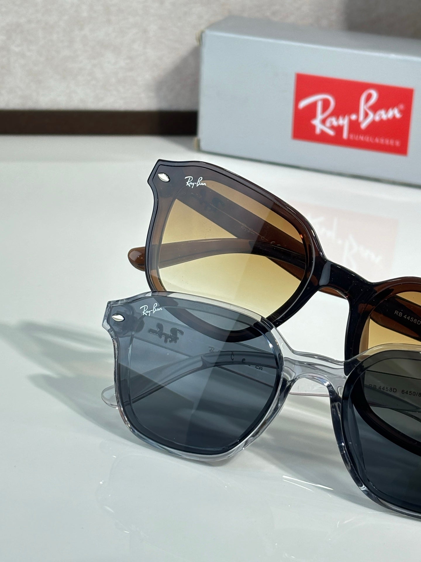 Ray-Ban RB4458D Sunglasses | Classic Square Frame | Unisex