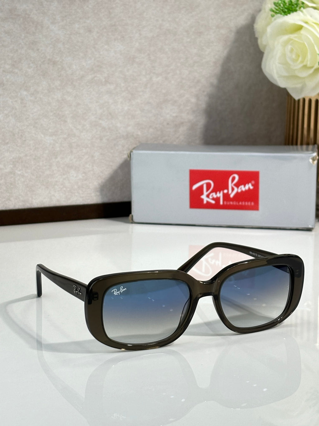 Ray-Ban RB4421D Sunglasses | Classic Square Frame | Unisex