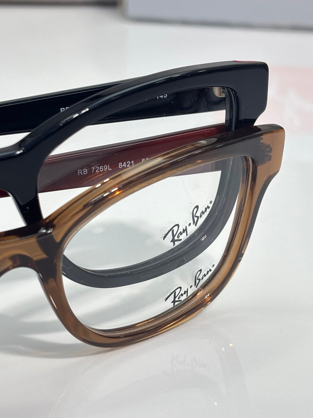 Ray-Ban RB7269L Eyeglasses | Lightweight Square Frame | Unisex