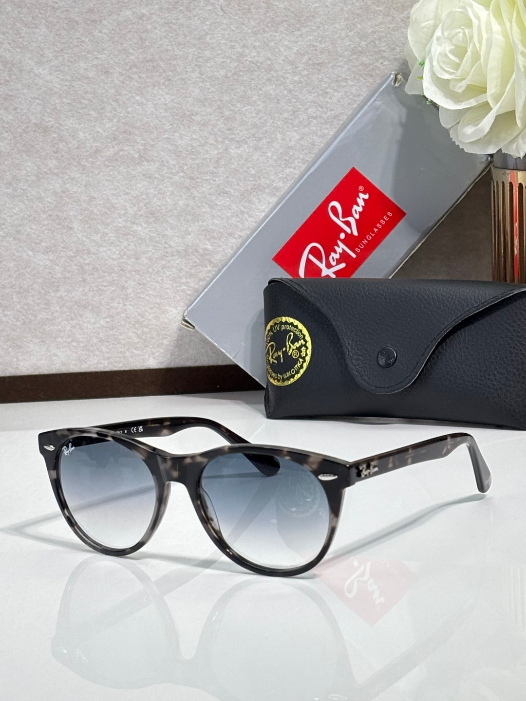 Ray-Ban RB2185 Eyeglasses | Classic Square Frame | Unisex