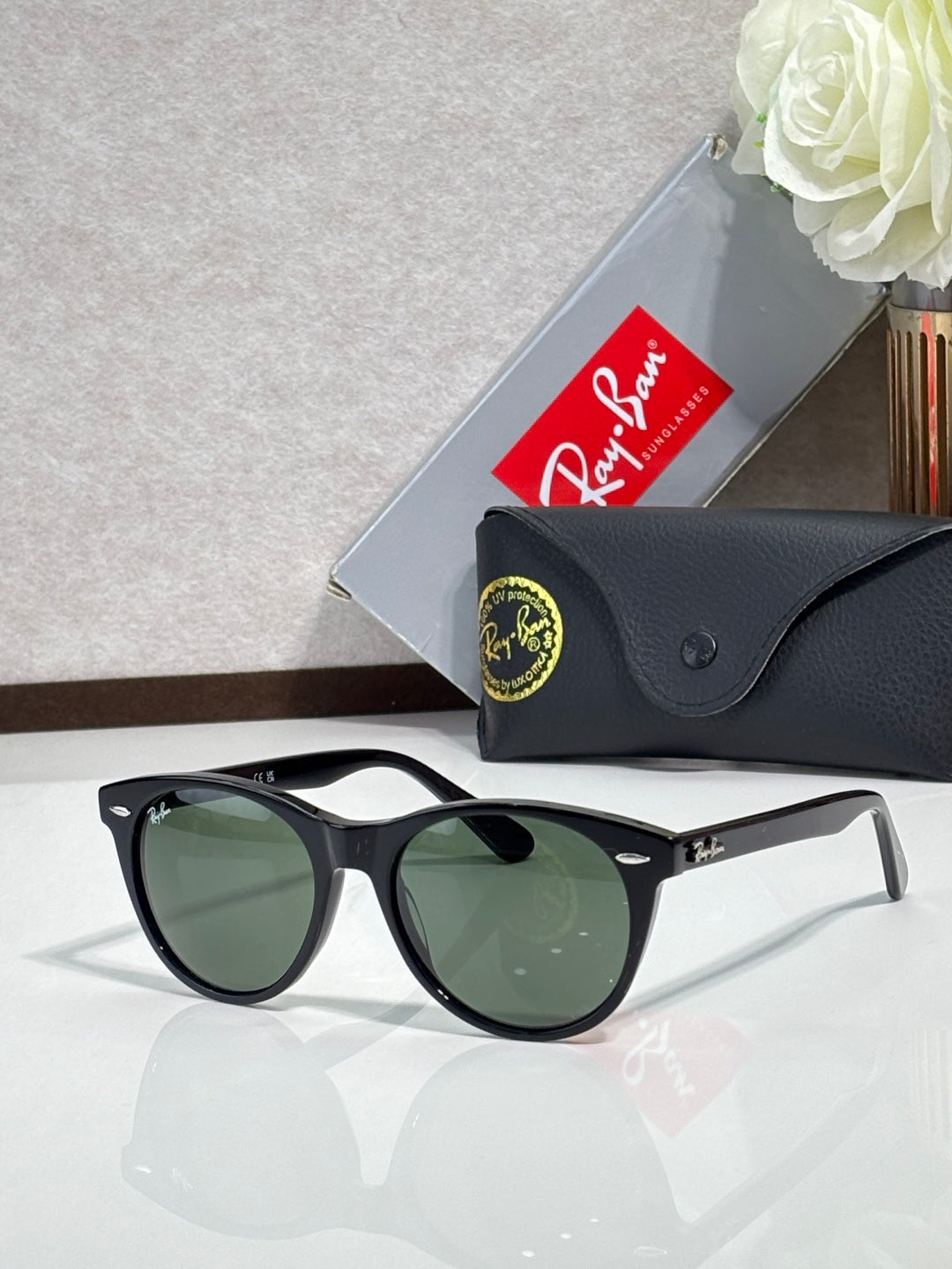 Ray-Ban RB2185 Eyeglasses | Classic Square Frame | Unisex