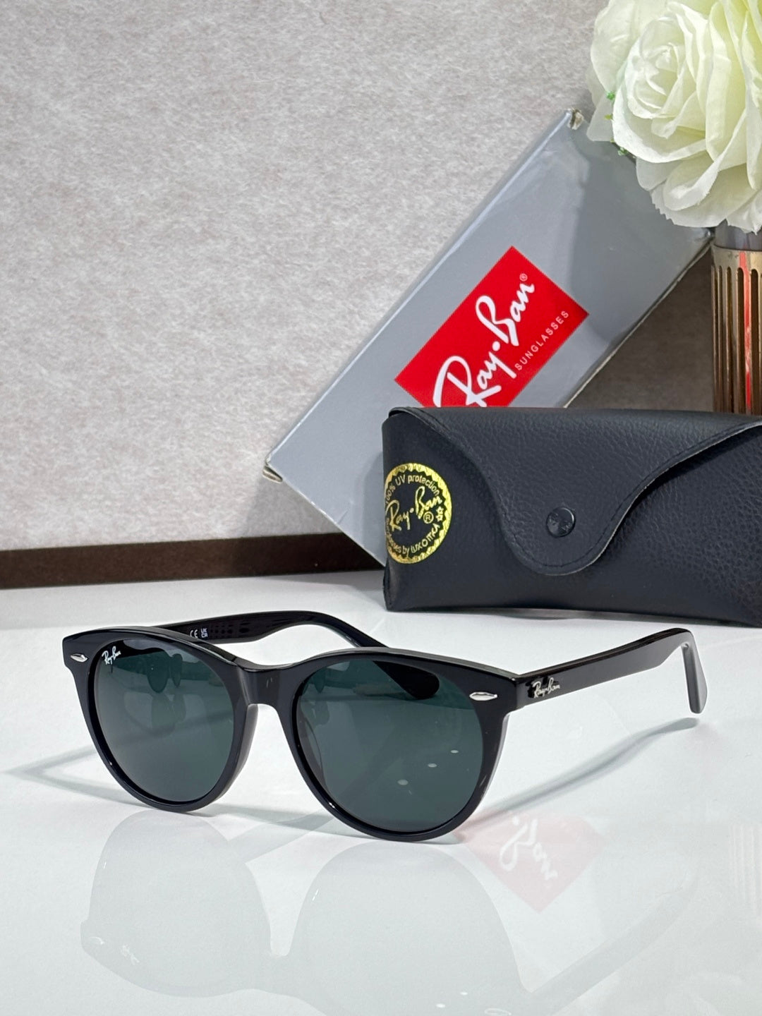 Ray-Ban RB2185 Eyeglasses | Classic Square Frame | Unisex