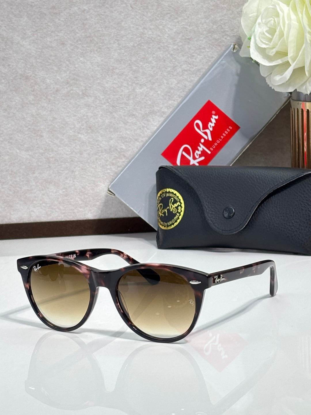 Ray-Ban RB2185 Eyeglasses | Classic Square Frame | Unisex