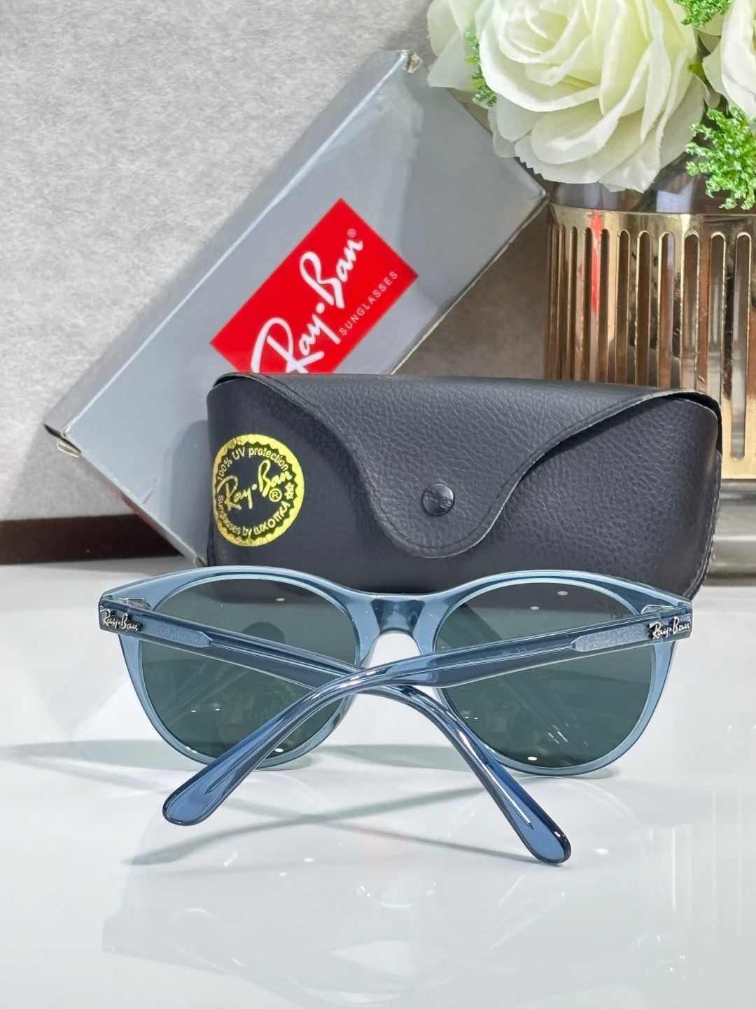 Ray-Ban RB2185 Eyeglasses | Classic Square Frame | Unisex
