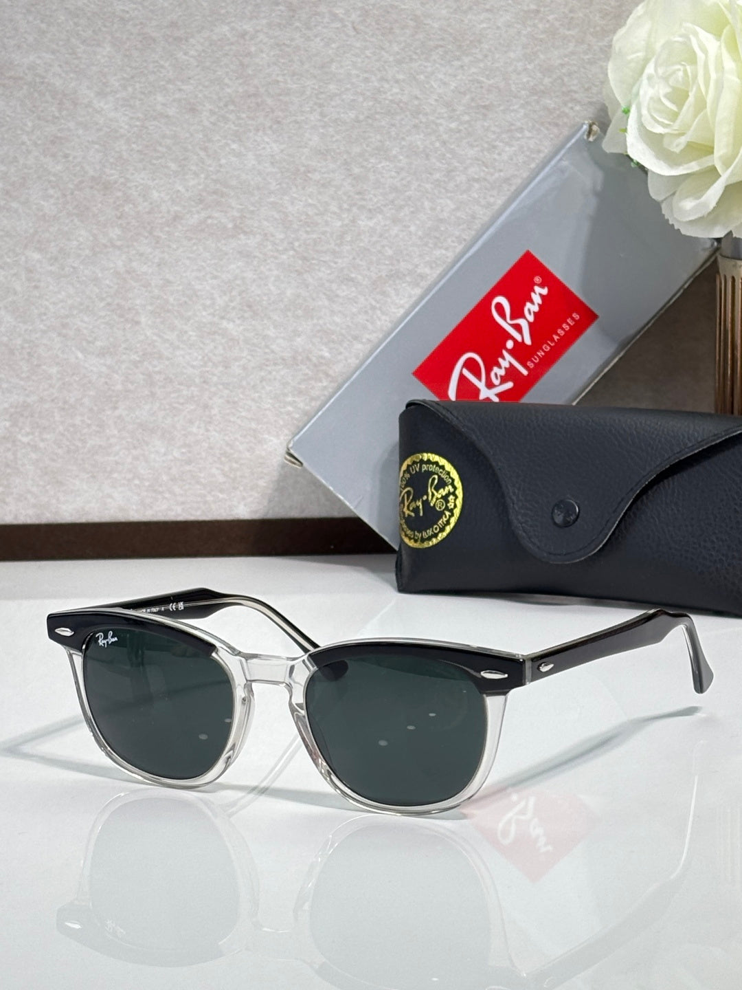 Ray-Ban RB2298 Eyeglasses | Classic Square Frame | Unisex