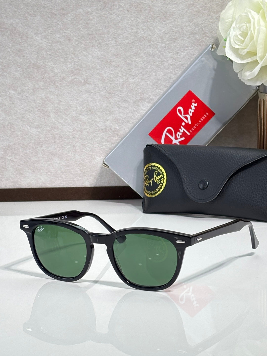Ray-Ban RB2298 Eyeglasses | Classic Square Frame | Unisex