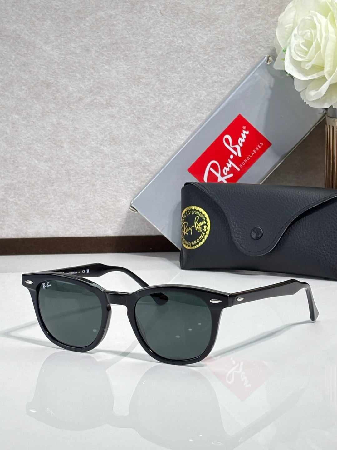 Ray-Ban RB2298 Eyeglasses | Classic Square Frame | Unisex