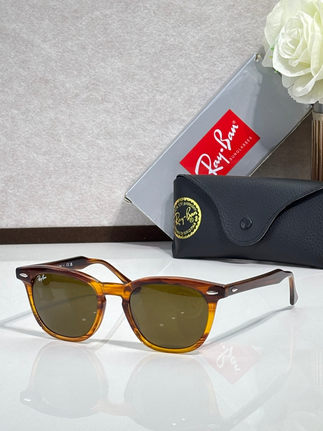 Ray-Ban RB2298 Eyeglasses | Classic Square Frame | Unisex