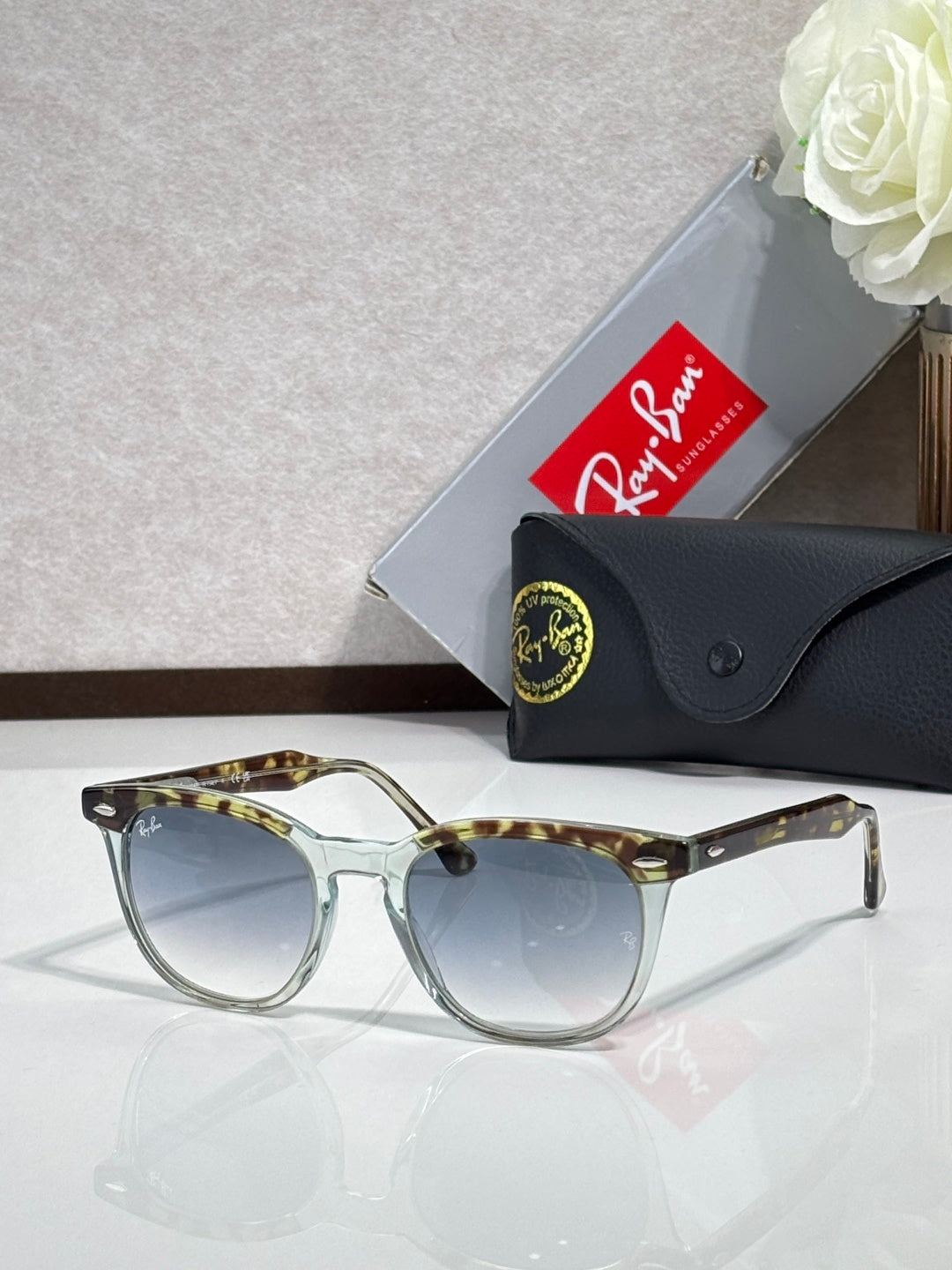 Ray-Ban RB2298 Eyeglasses | Classic Square Frame | Unisex