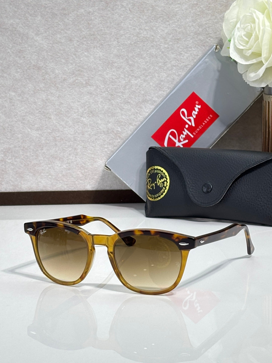 Ray-Ban RB2298 Eyeglasses | Classic Square Frame | Unisex