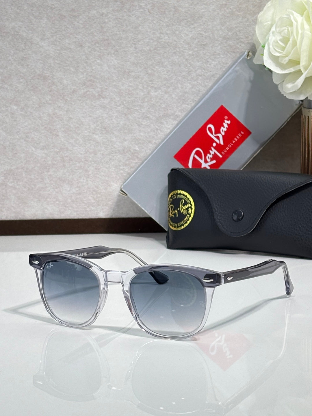 Ray-Ban RB2298 Eyeglasses | Classic Square Frame | Unisex