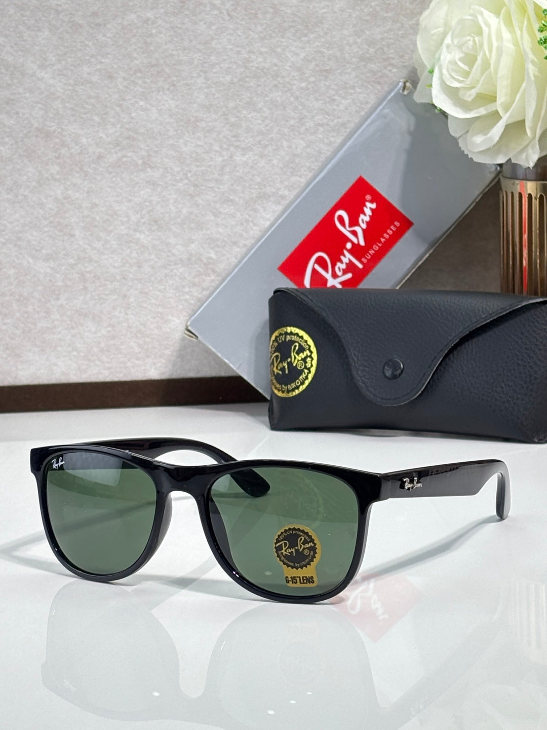 Ray-Ban RB4412 Sunglasses | Classic Square Frame | Unisex