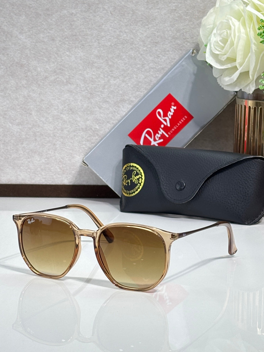 Ray-Ban RB4469 Sunglasses | Classic Square Frame | Unisex
