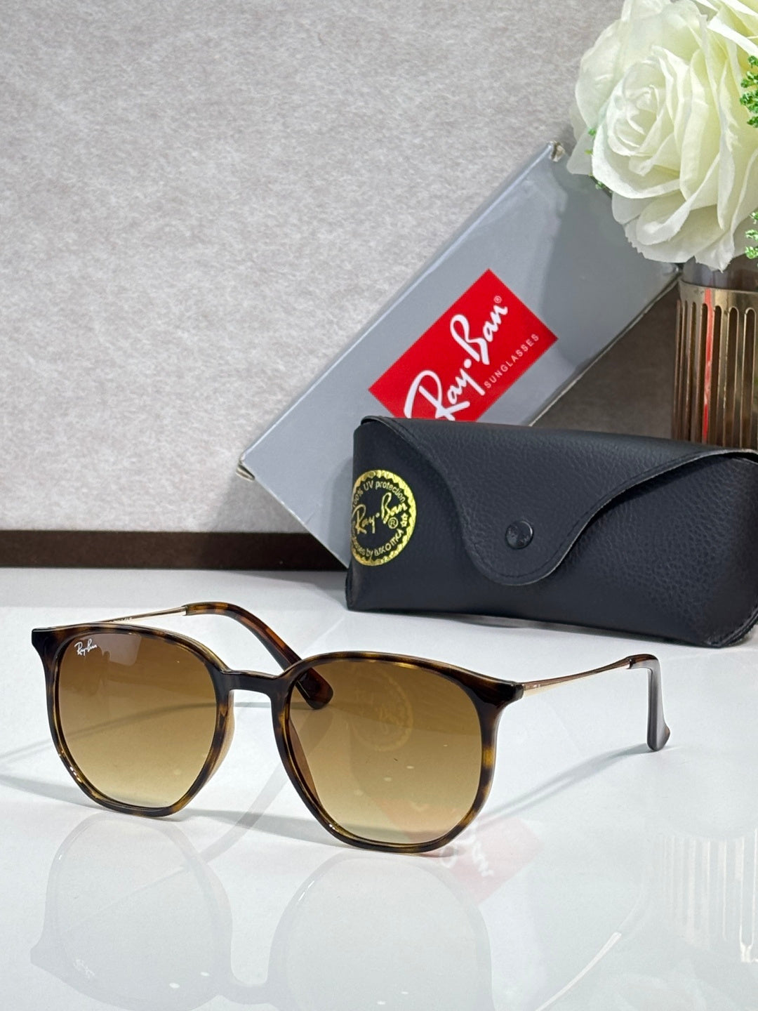 Ray-Ban RB4469 Sunglasses | Classic Square Frame | Unisex