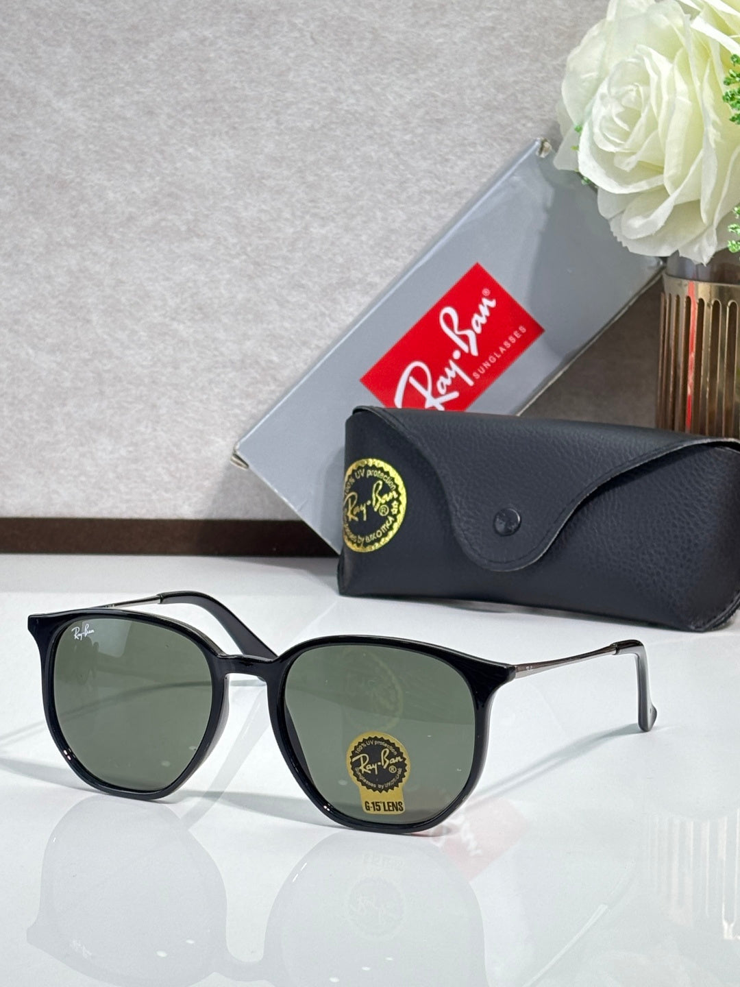 Ray-Ban RB4469 Sunglasses | Classic Square Frame | Unisex