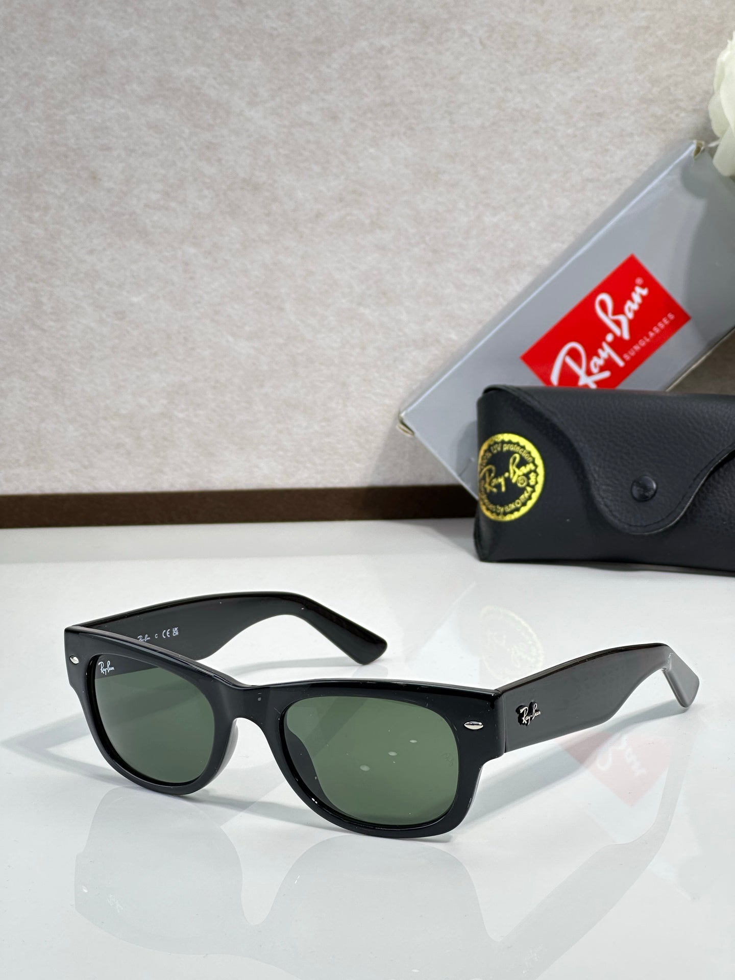 Ray-Ban RB0832 Sunglasses | Classic Square Frame | Unisex