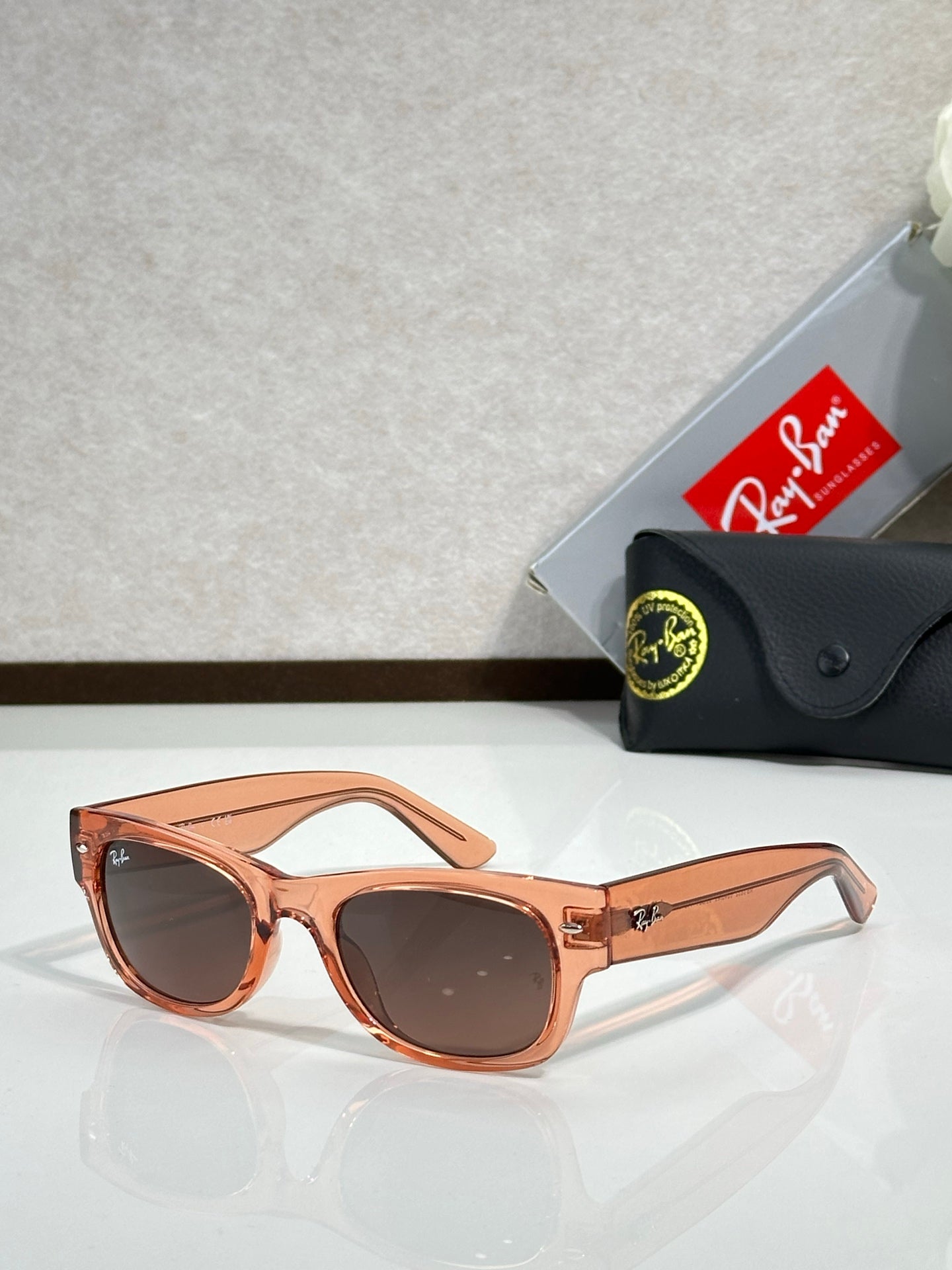 Ray-Ban RB0832 Sunglasses | Classic Square Frame | Unisex