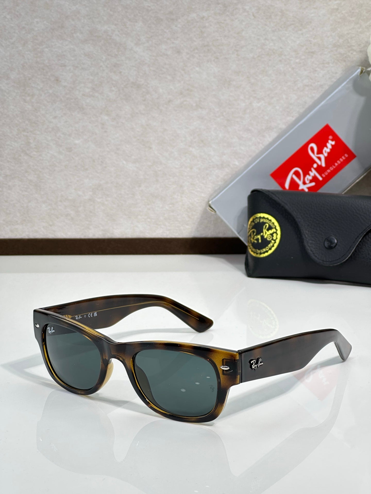 Ray-Ban RB0832 Sunglasses | Classic Square Frame | Unisex