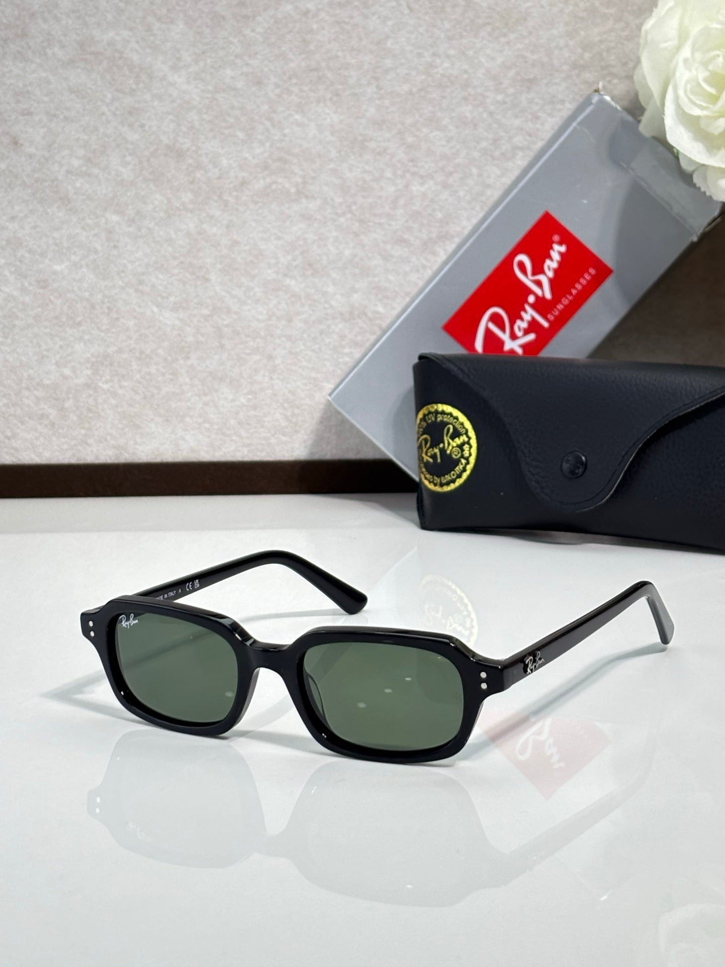 Ray-Ban RB4455 Sunglasses | Classic Square Frame | Unisex