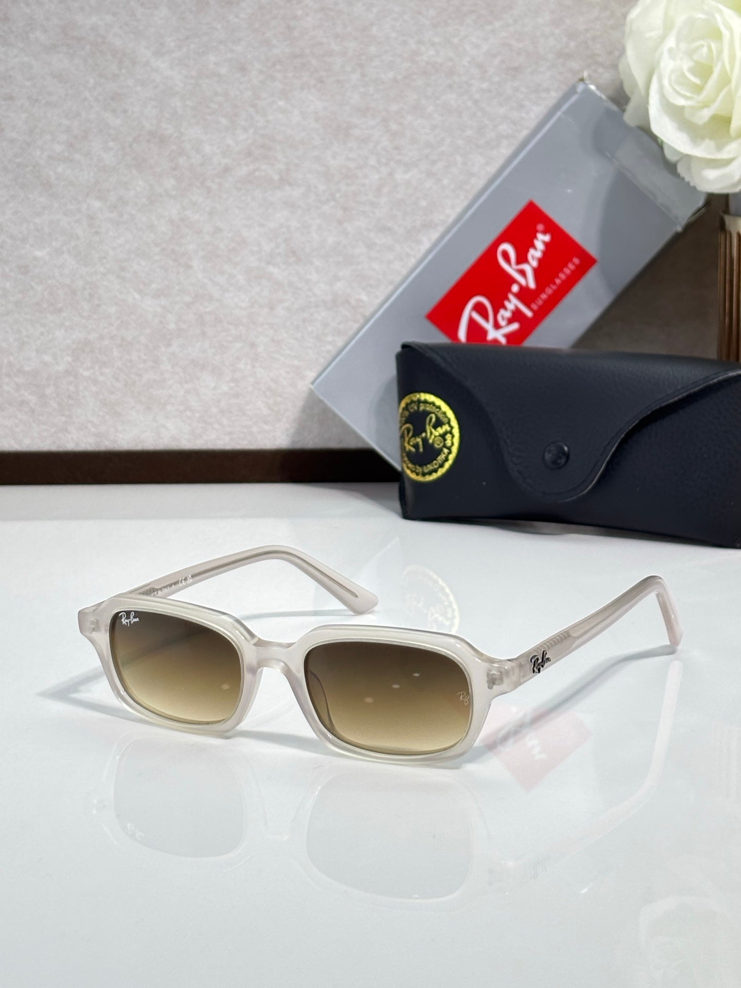 Ray-Ban RB4455 Sunglasses | Classic Square Frame | Unisex