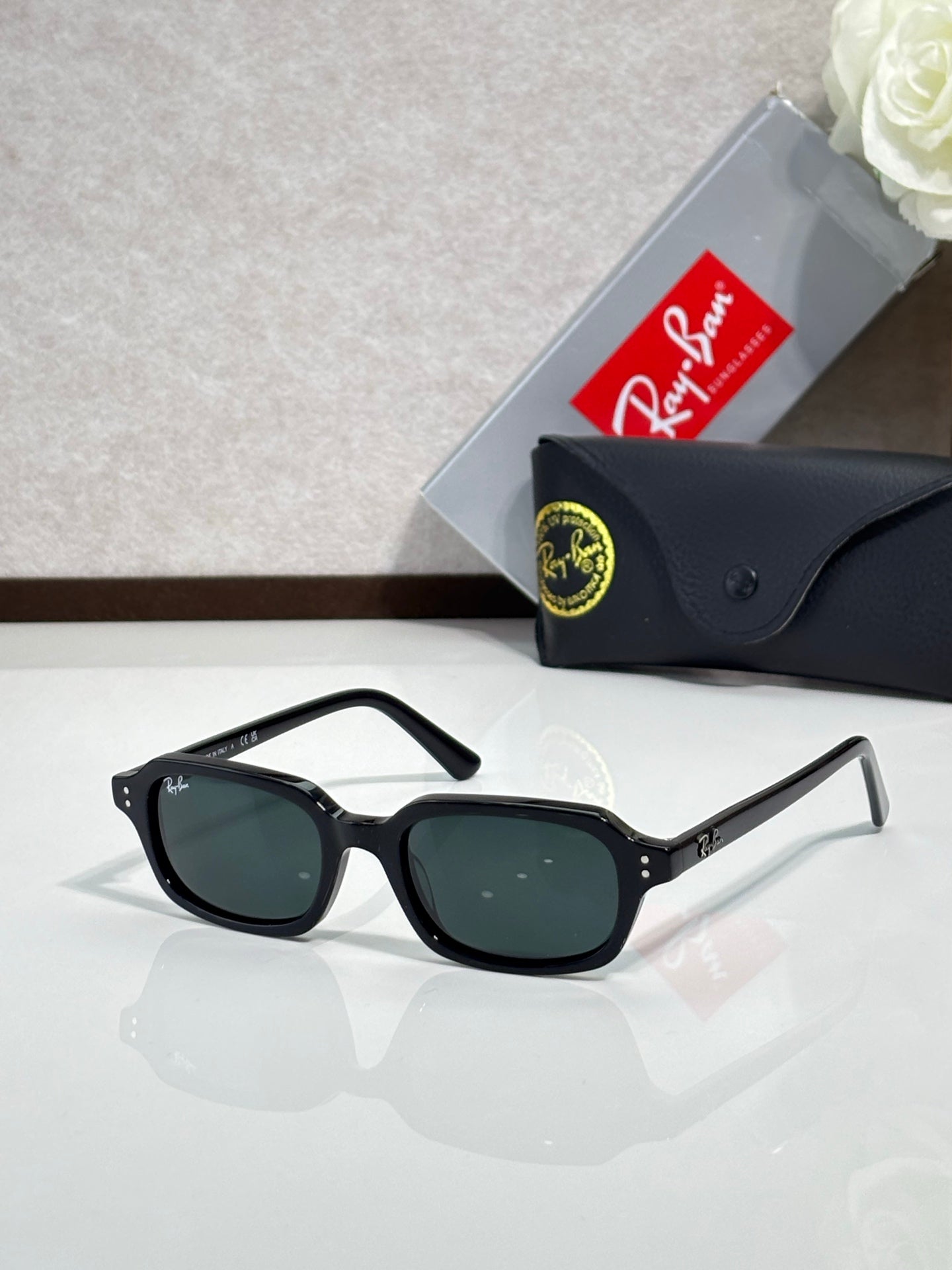 Ray-Ban RB4455 Sunglasses | Classic Square Frame | Unisex