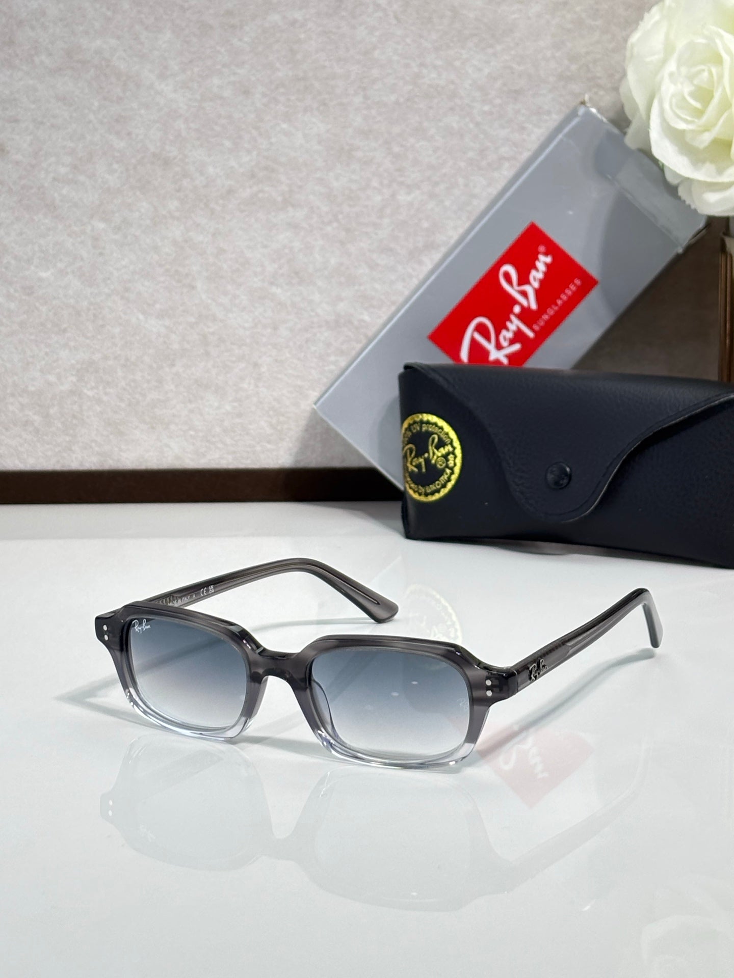 Ray-Ban RB4455 Sunglasses | Classic Square Frame | Unisex