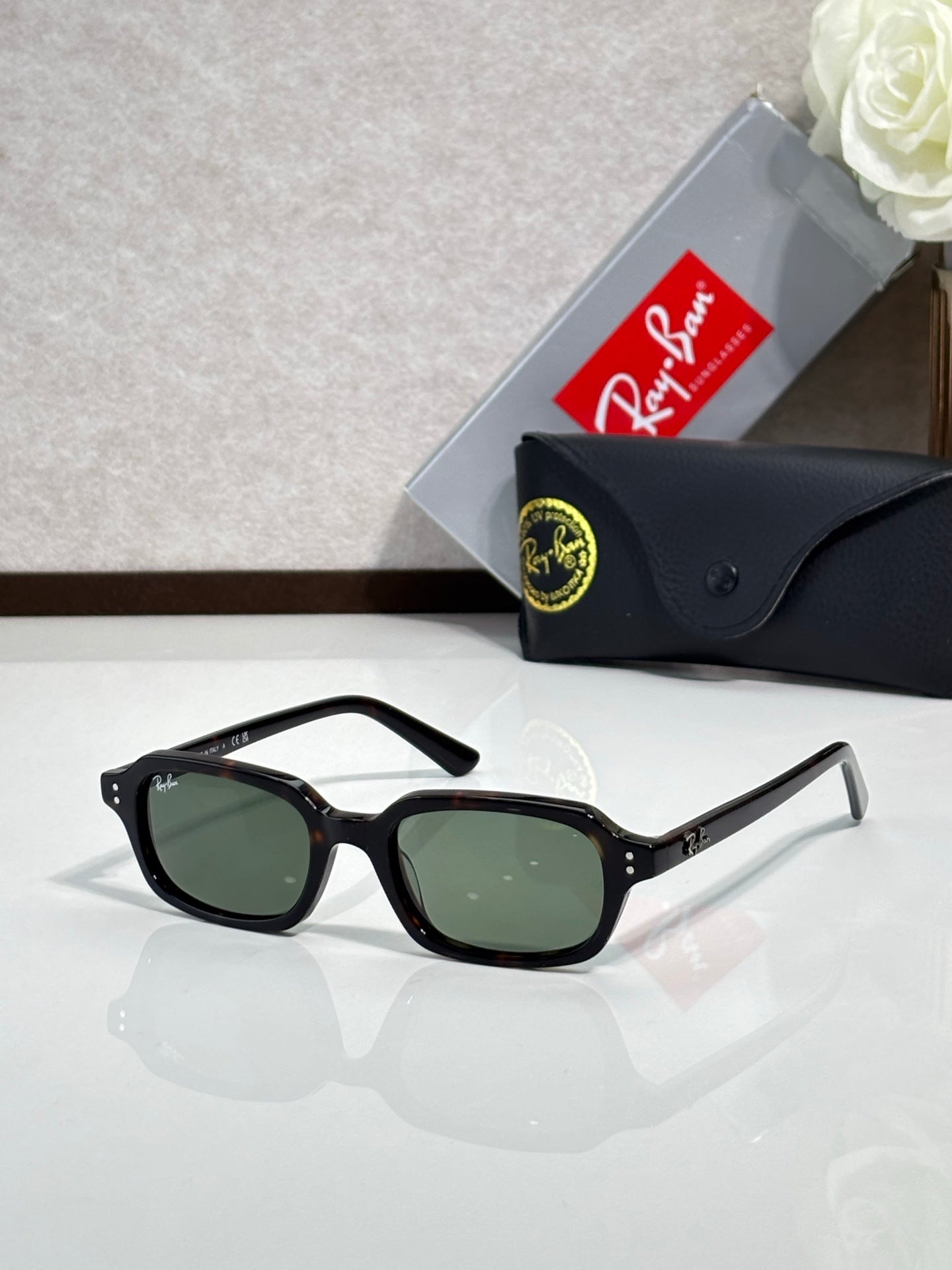 Ray-Ban RB4455 Sunglasses | Classic Square Frame | Unisex