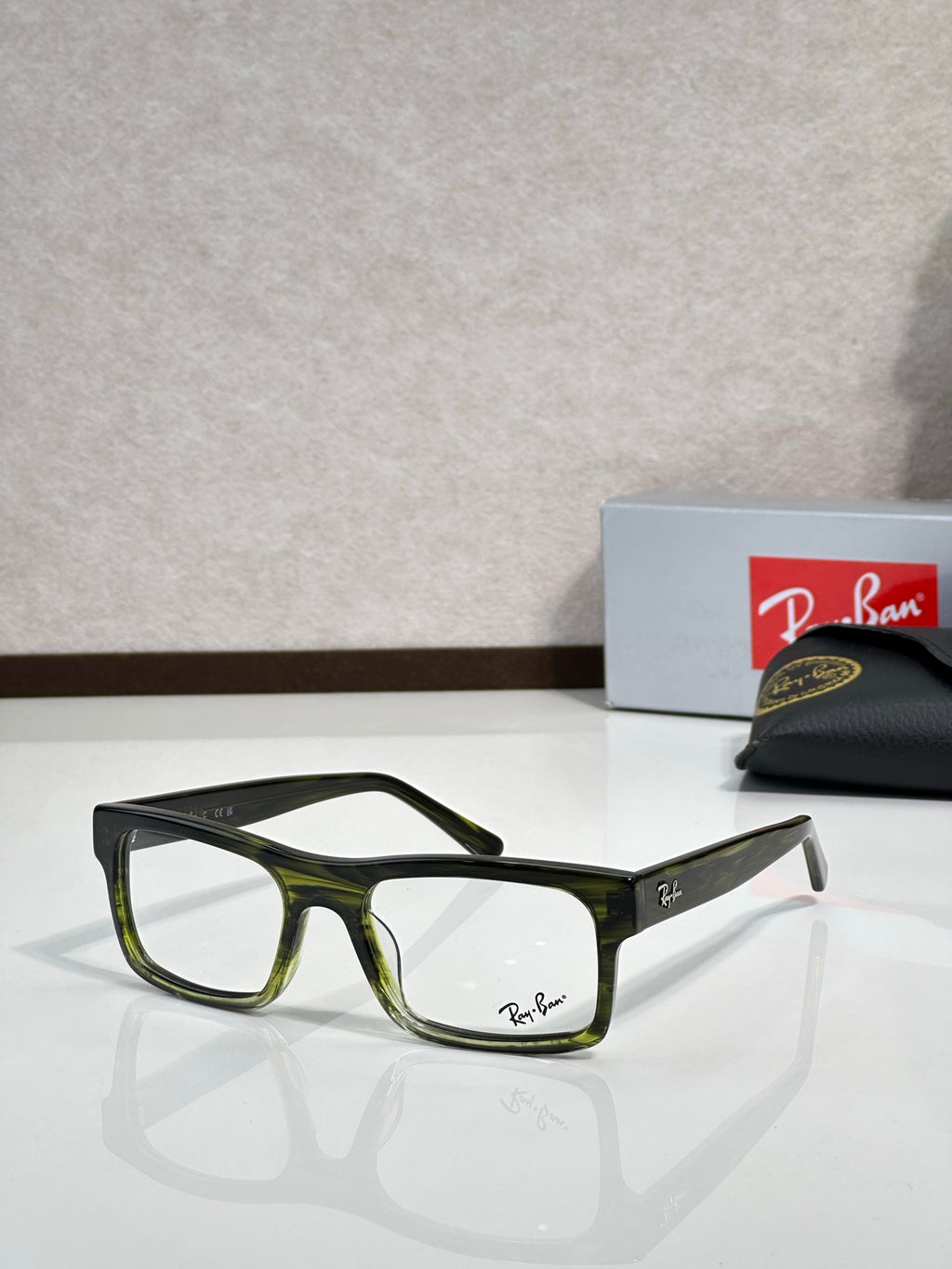 Ray-Ban RB5435 Rectangular Optical Eyeglasses Frame | Lightweight Acetate | Unisex