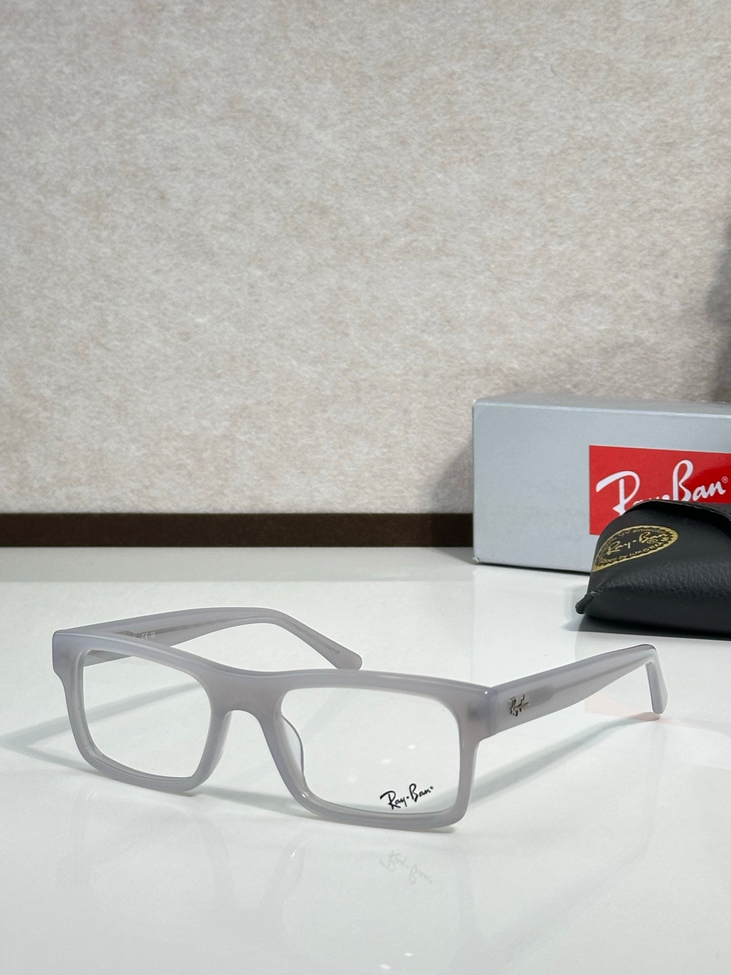 Ray-Ban RB5435 Rectangular Optical Eyeglasses Frame | Lightweight Acetate | Unisex