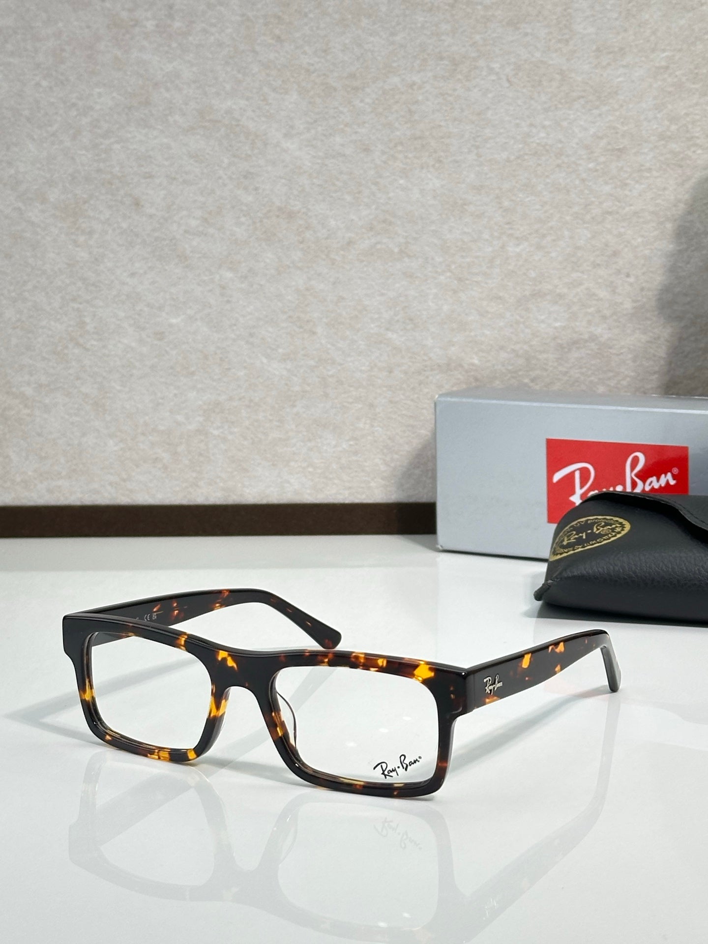 Ray-Ban RB5435 Rectangular Optical Eyeglasses Frame | Lightweight Acetate | Unisex