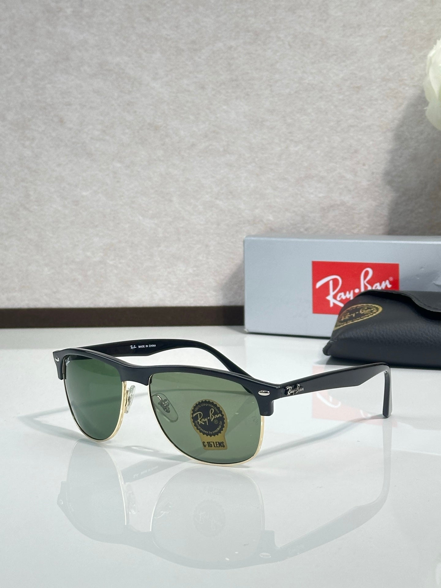 Ray-Ban RB4342 Square Sunglasses | Acetate Frame | UV400 | Unisex