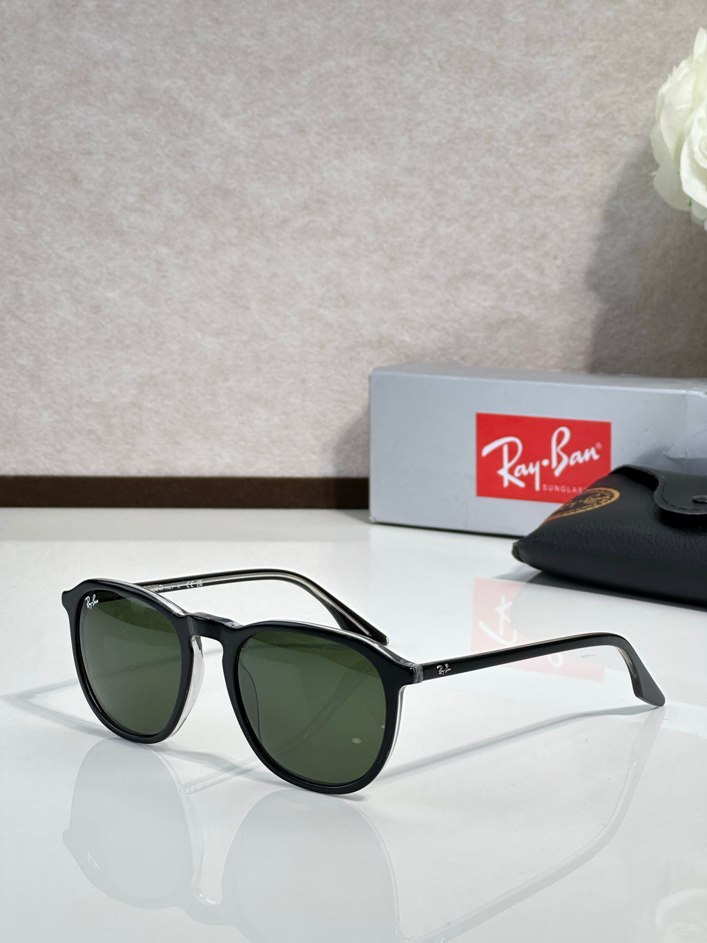 Ray-Ban RB2203 Wayfarer Sunglasses | Acetate Frame | UV400 | Unisex