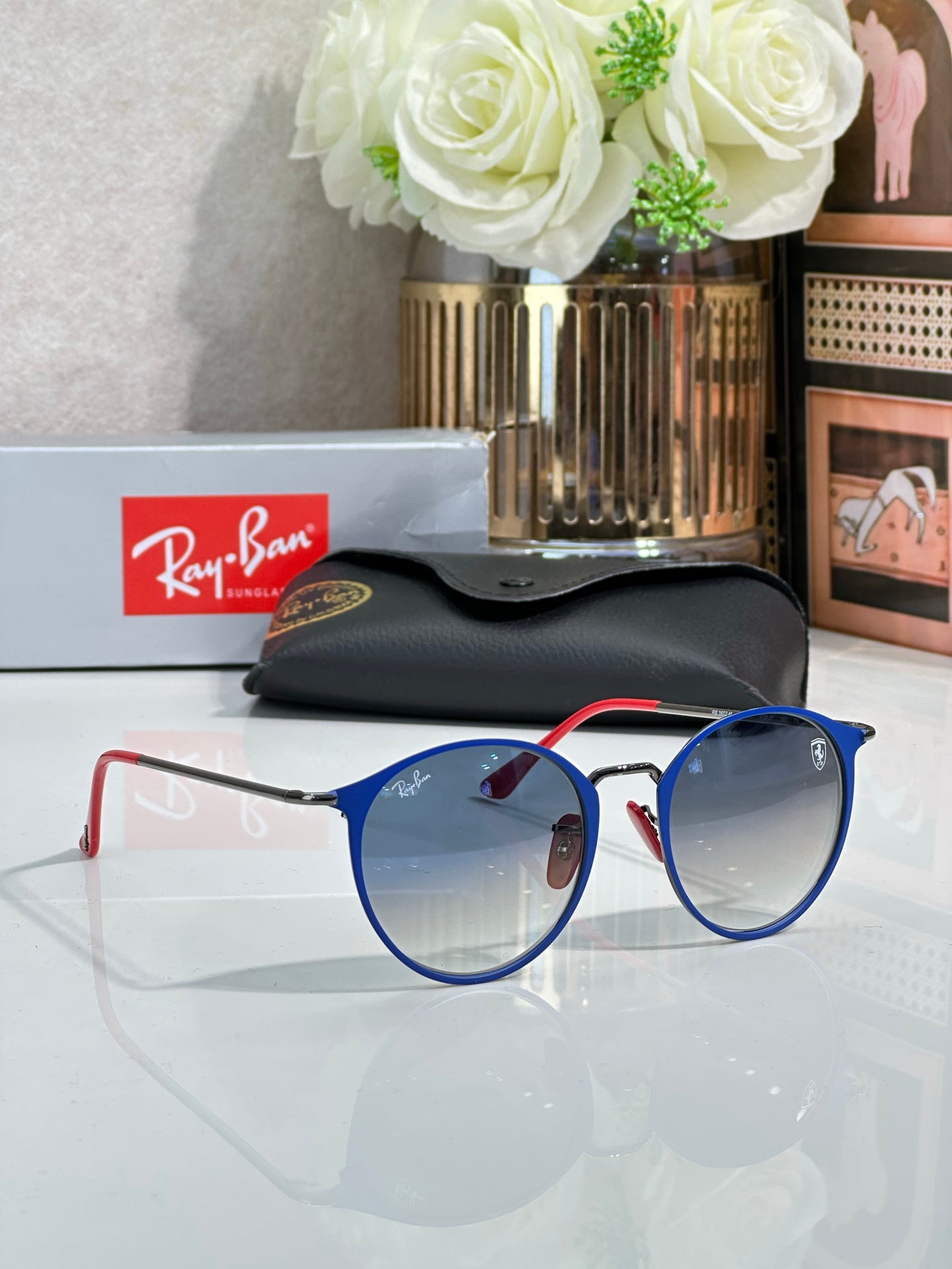 Ray-Ban RB3602 Square Aviator Sunglasses | Metal Frame | UV400 | Unisex