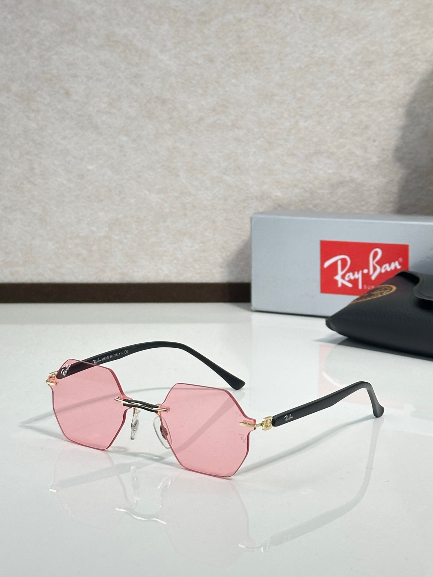 Ray-Ban RB8061 Round Sunglasses | Carbon Fiber Frame | UV400 | Unisex