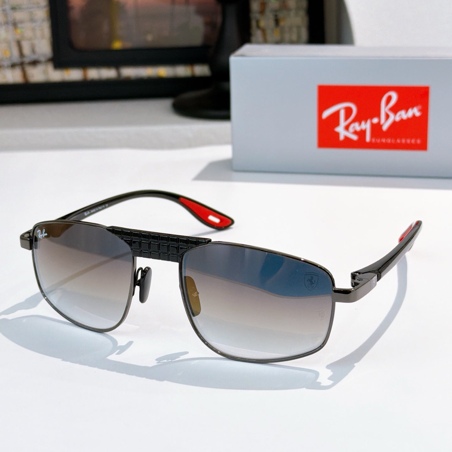 Ray-Ban RB3776M Aviator Sunglasses | Metal Frame | UV400 | Unisex