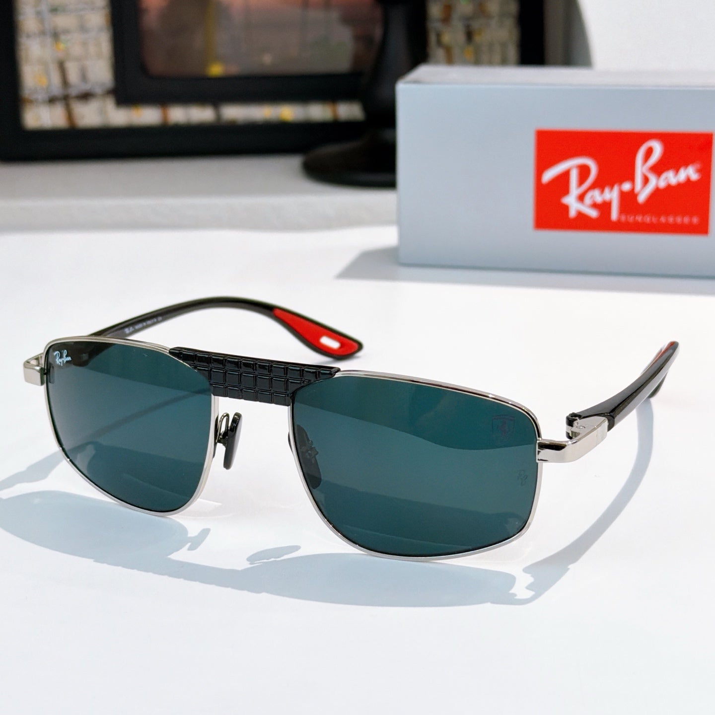 Ray-Ban RB3776M Aviator Sunglasses | Metal Frame | UV400 | Unisex