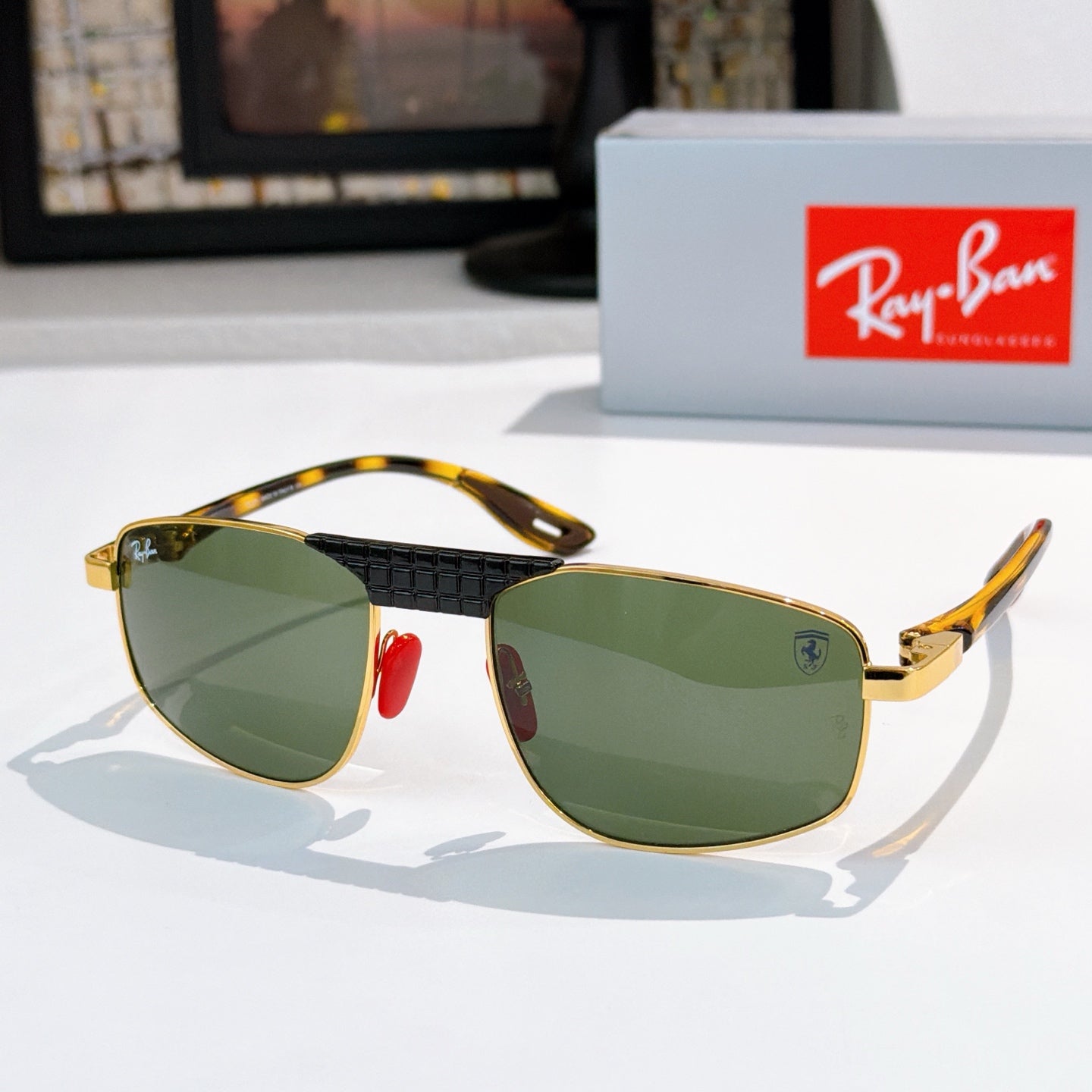 Ray-Ban RB3776M Aviator Sunglasses | Metal Frame | UV400 | Unisex
