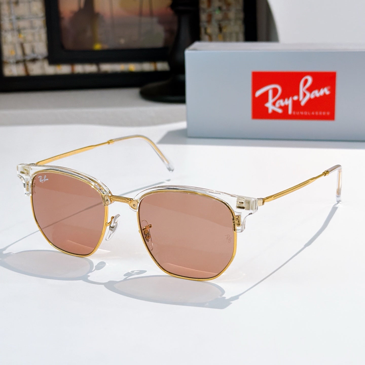 Ray-Ban RB4416 Square Sunglasses | Acetate Frame | UV400 | Unisex