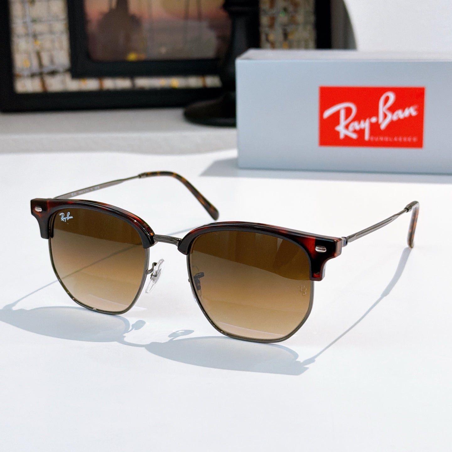 Ray-Ban RB4416 Square Sunglasses | Acetate Frame | UV400 | Unisex