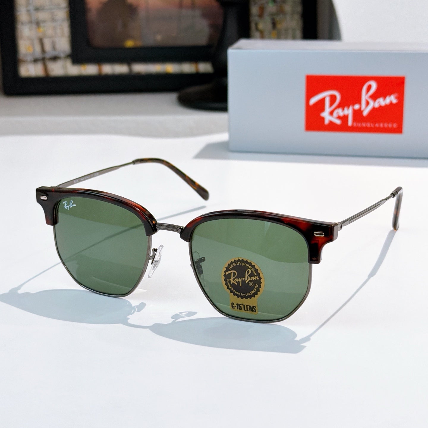 Ray-Ban RB4416 Square Sunglasses | Acetate Frame | UV400 | Unisex