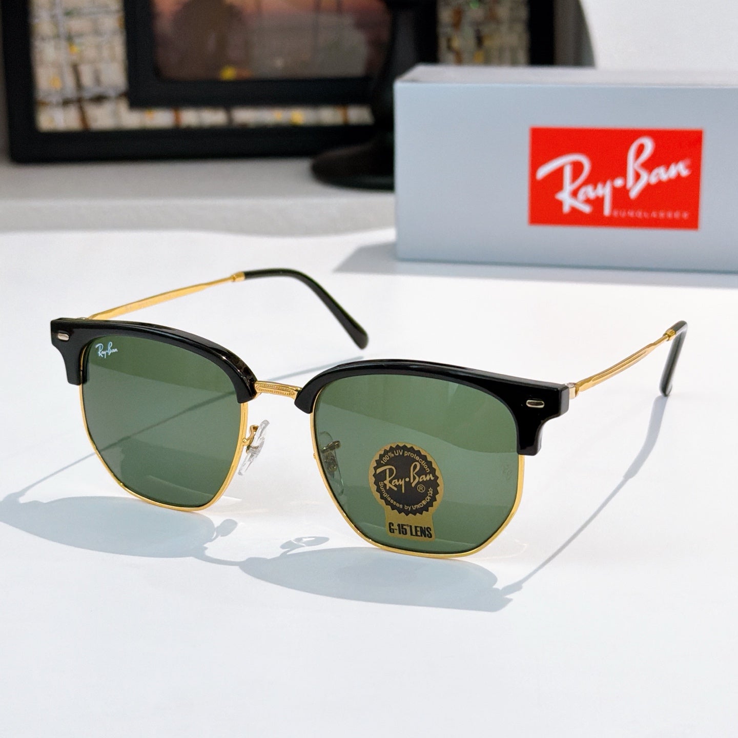 Ray-Ban RB4416 Square Sunglasses | Acetate Frame | UV400 | Unisex