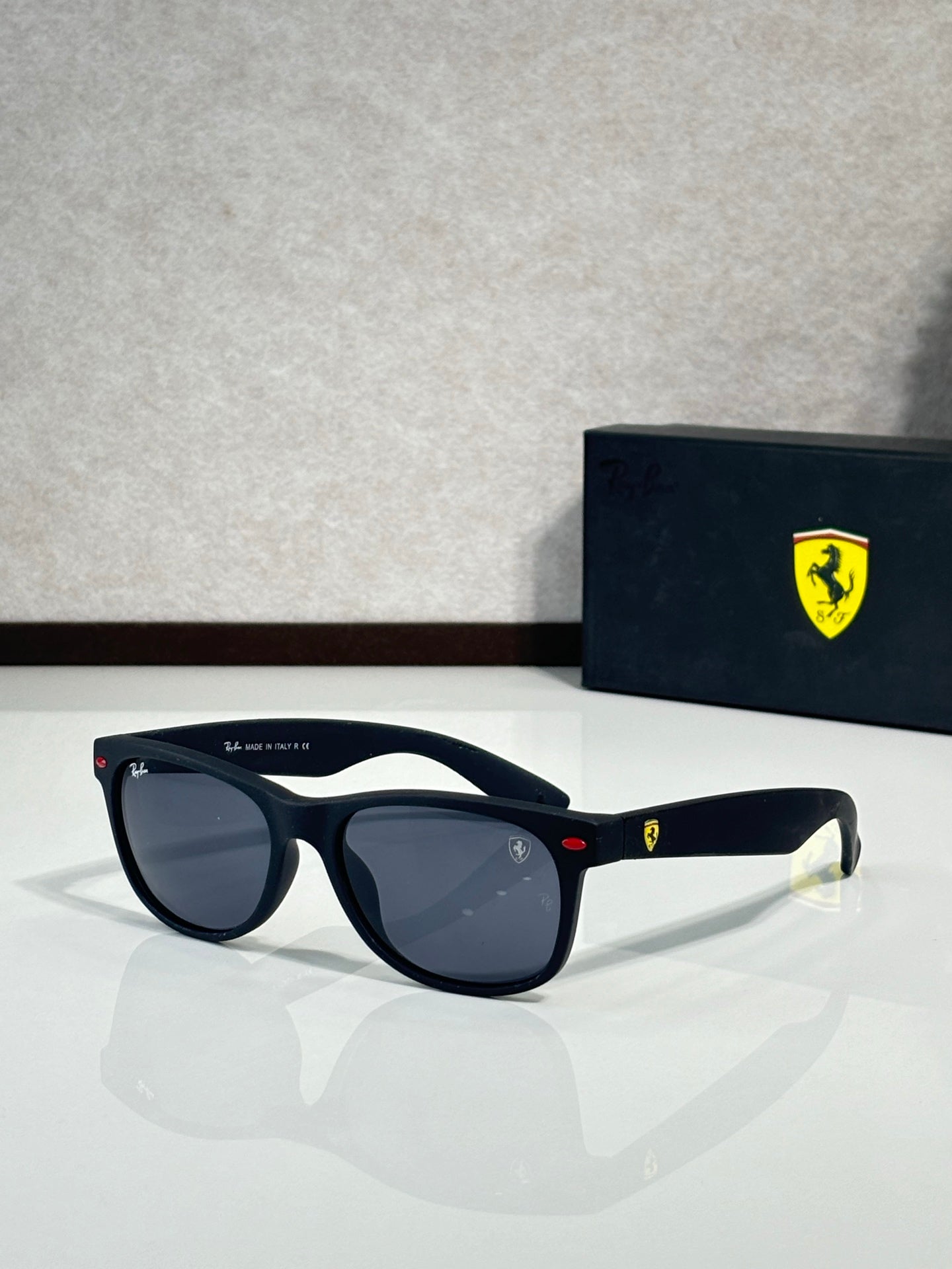 Ray-Ban RB2132M New Wayfarer Sunglasses | Metal & Acetate Frame | UV400 | Unisex
