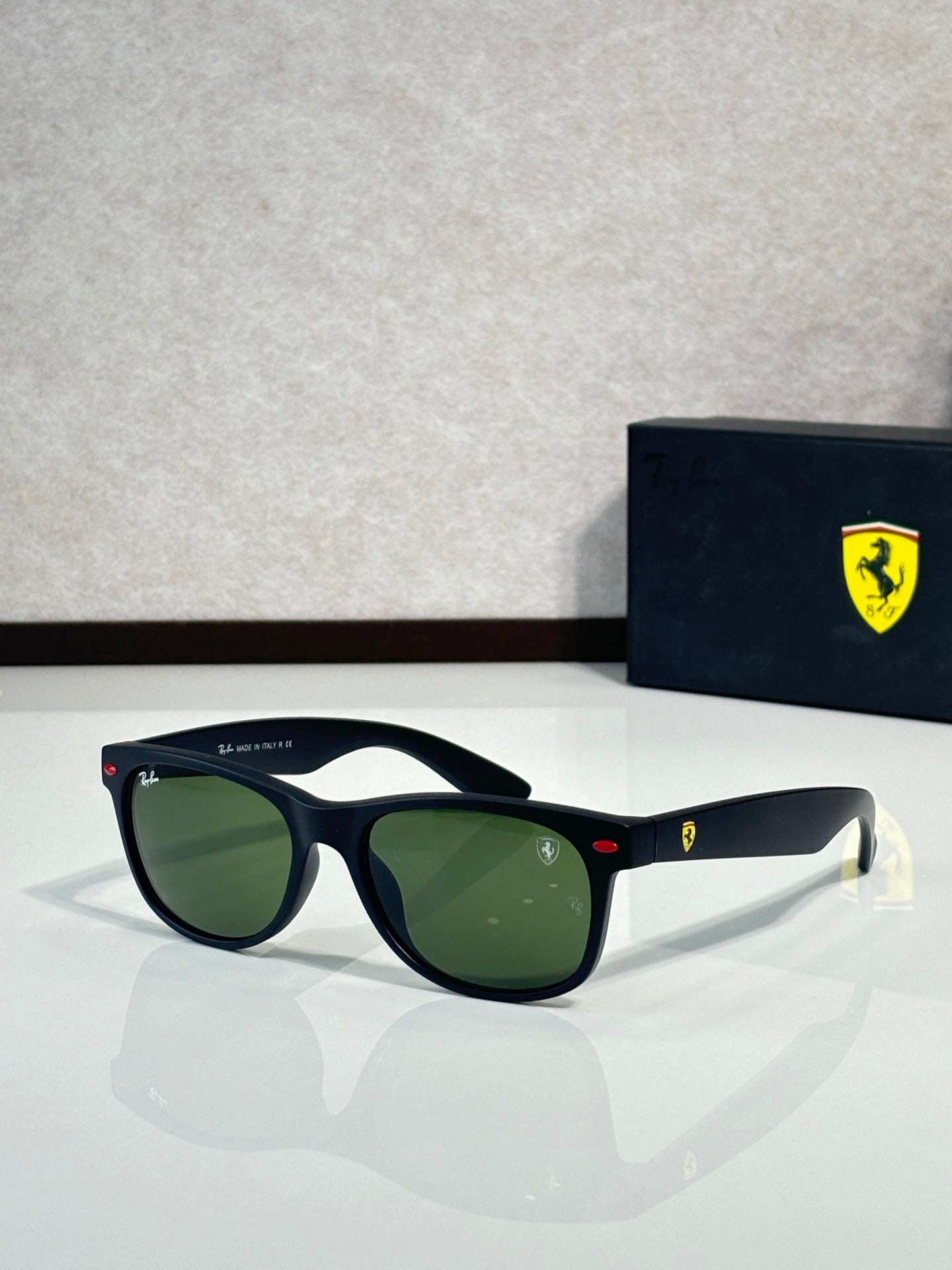 Ray-Ban RB2132M New Wayfarer Sunglasses | Metal & Acetate Frame | UV400 | Unisex