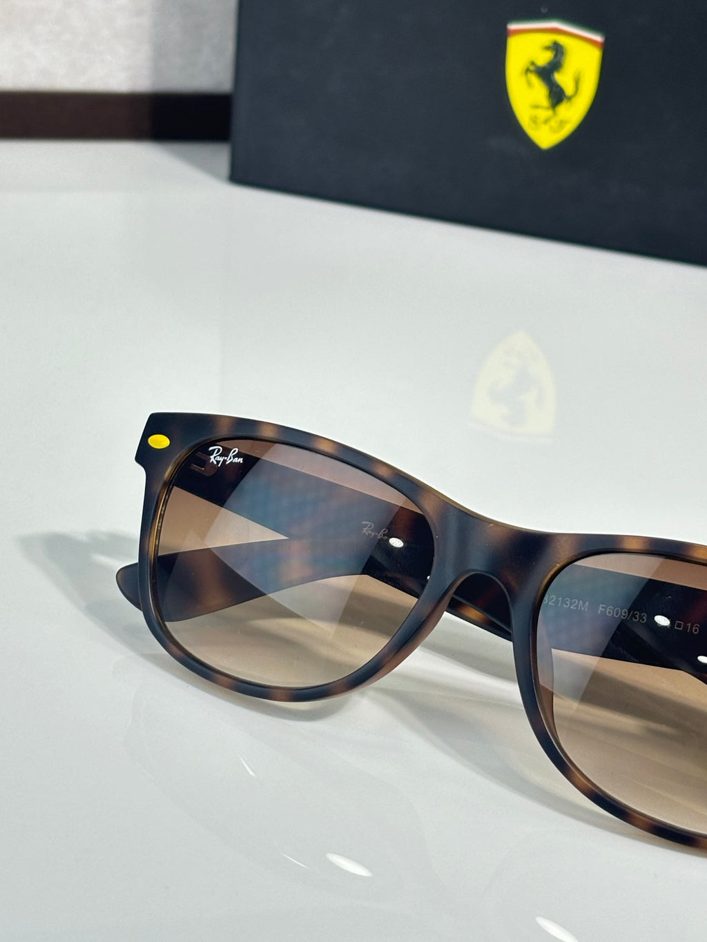 Ray-Ban RB2132M New Wayfarer Sunglasses | Metal & Acetate Frame | UV400 | Unisex