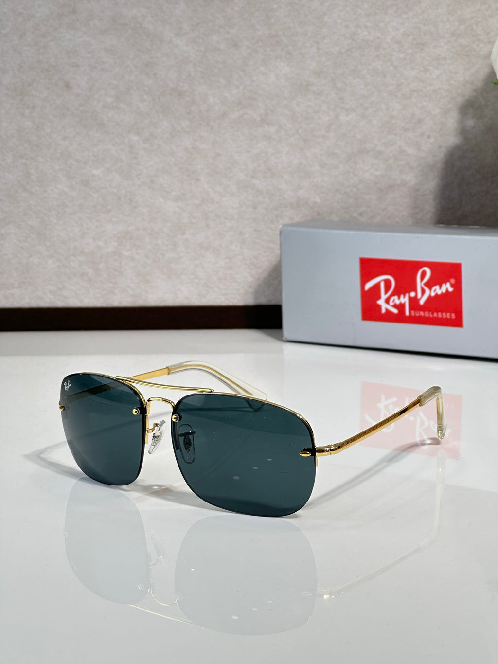 Ray-Ban RB3761 Aviator Sunglasses | Metal Frame | UV400 | Unisex