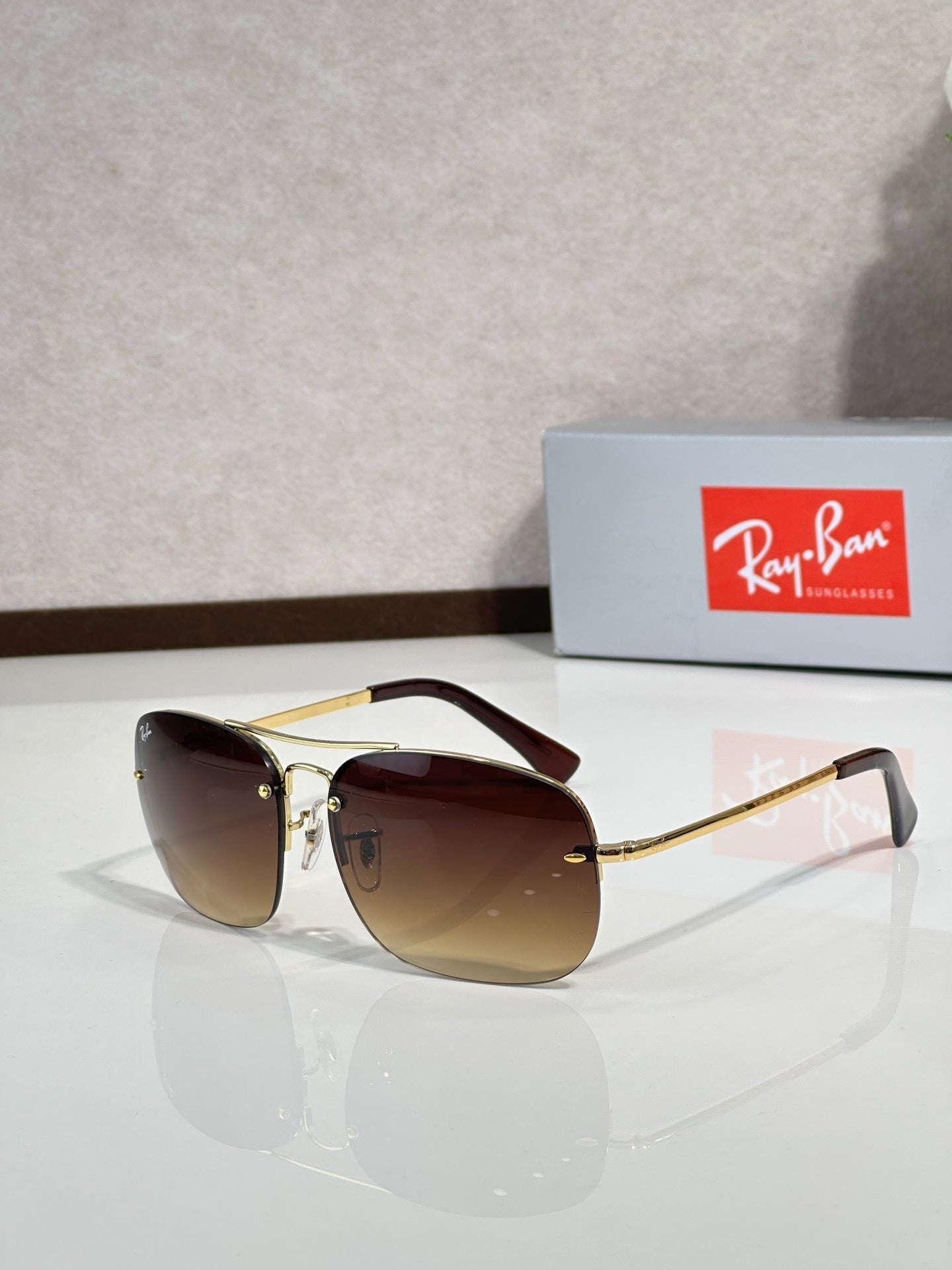 Ray-Ban RB3761 Aviator Sunglasses | Metal Frame | UV400 | Unisex