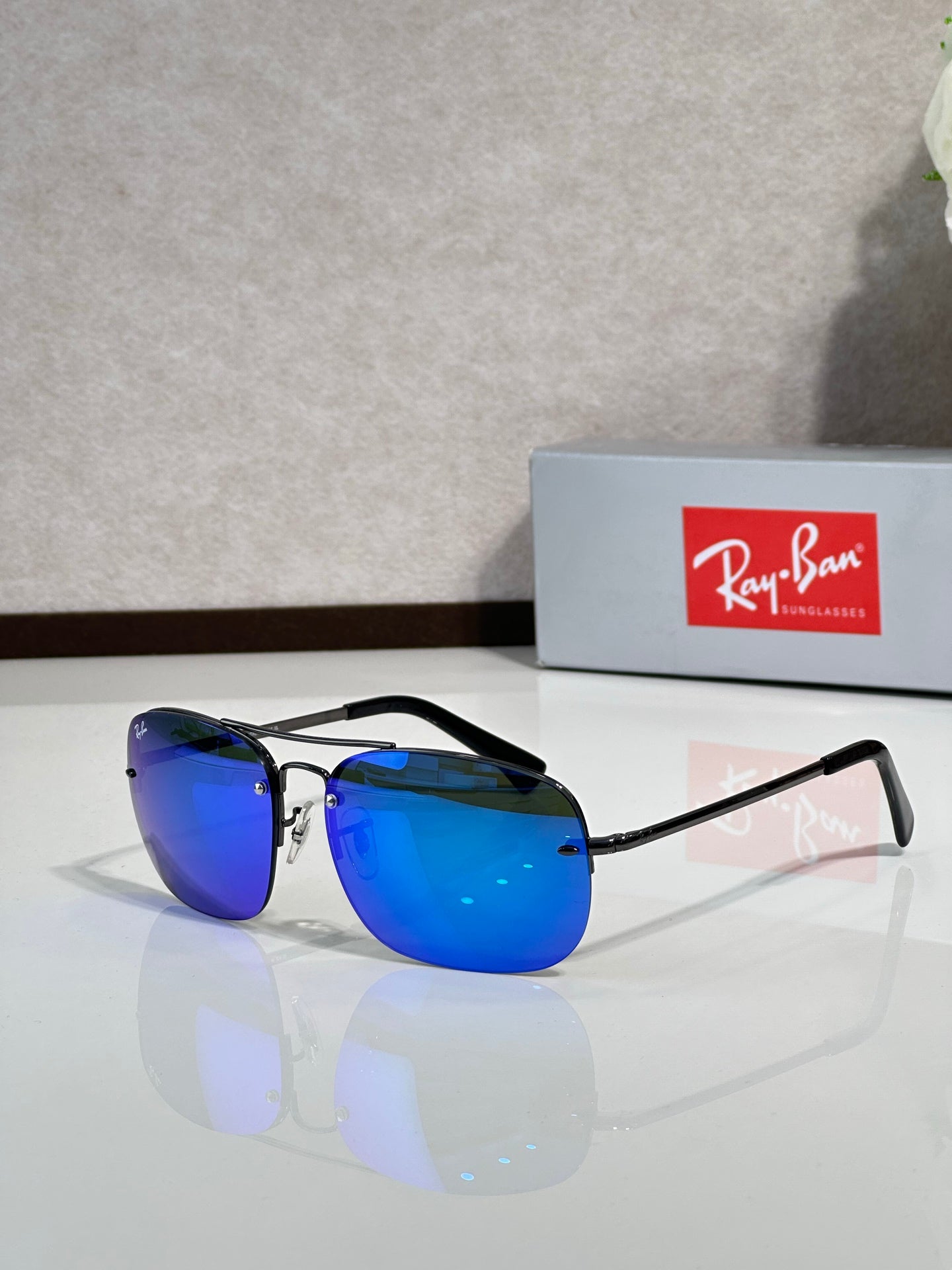 Ray-Ban RB3761 Aviator Sunglasses | Metal Frame | UV400 | Unisex
