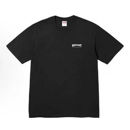 Back Logo Print Unisex Crew Neck T-Shirt
