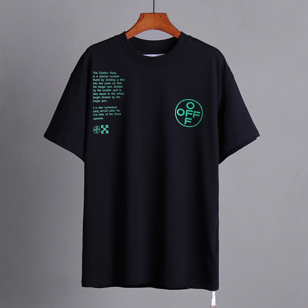 OFF-Whlte Arrow logo print T-shirt#73